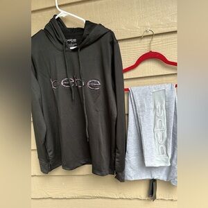 NWT!! BOTH!!: BeBe Sport sweatshirt and pants NWT